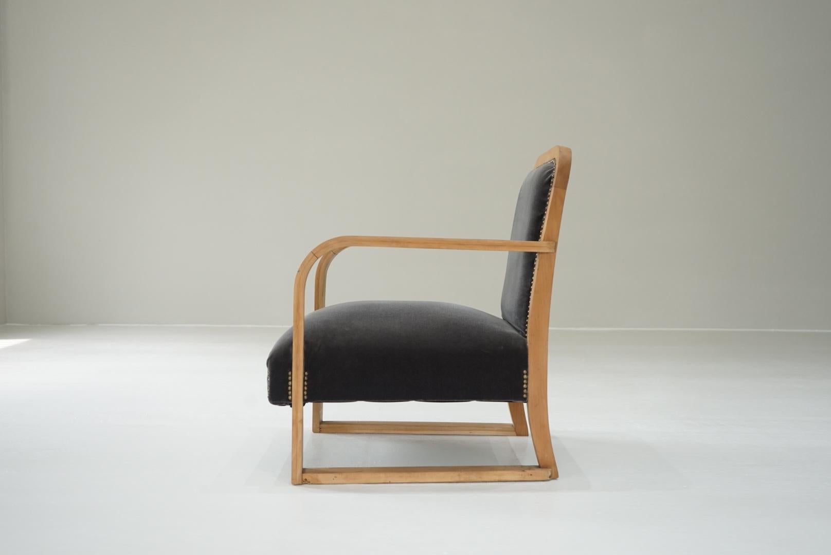 Divano antico giapponese Poltrona 1950-1960 Primitive Japandi in vendita 4