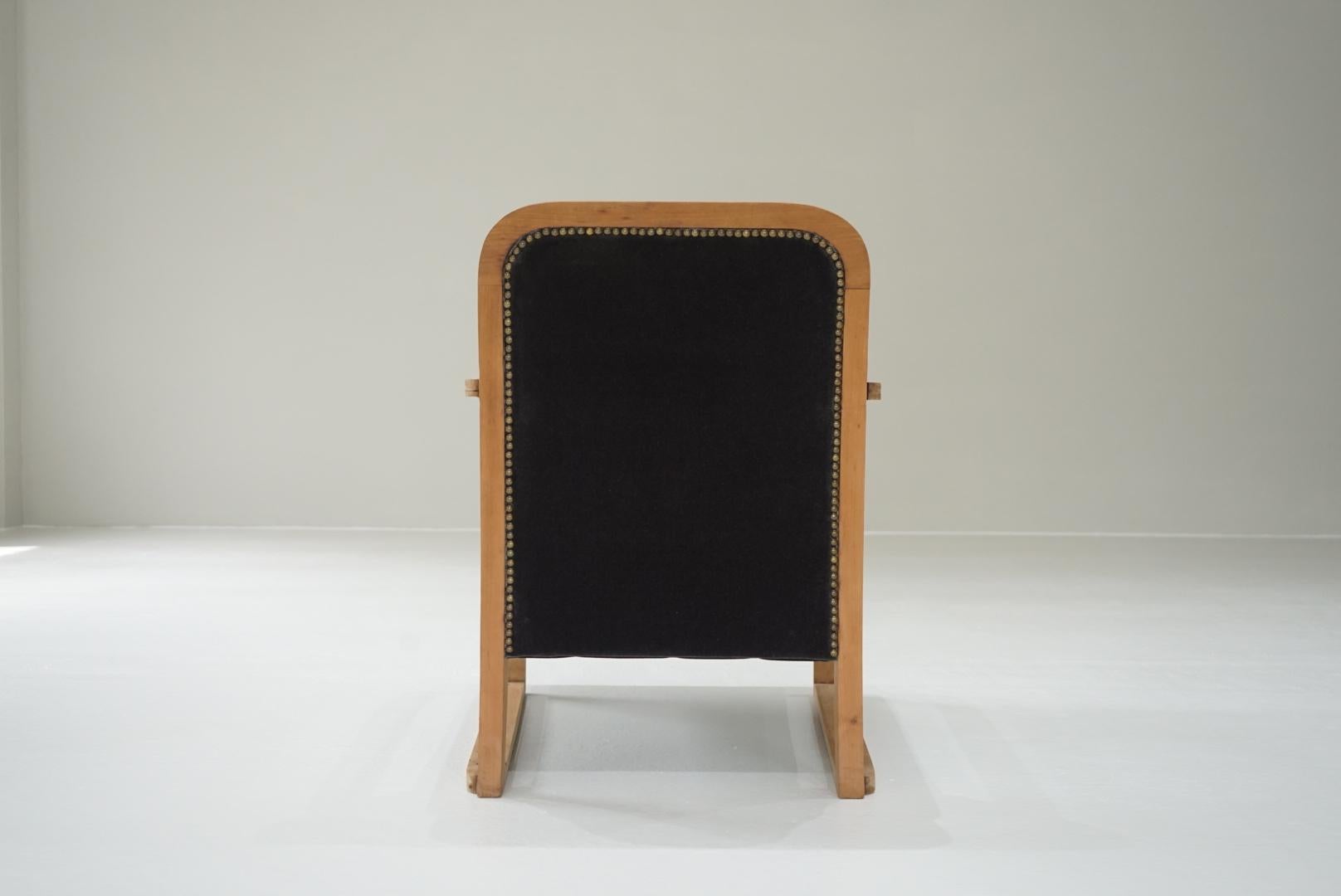 Divano antico giapponese Poltrona 1950-1960 Primitive Japandi in vendita 6