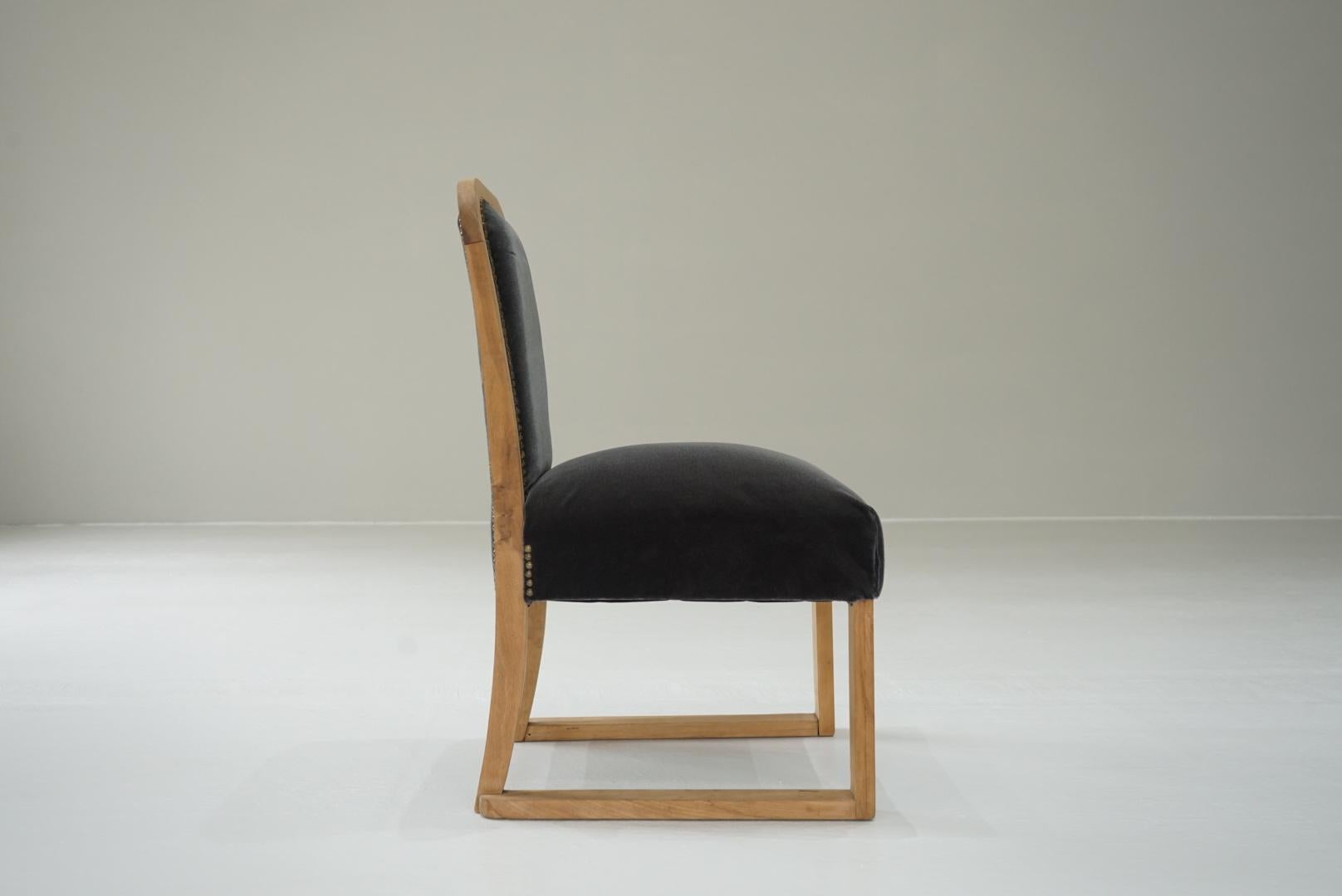 Japanese Antique Sofa Chair 1950s-1960s Primitive Japandi 4