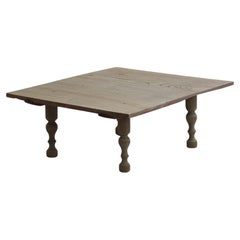 Japanese Antique sofa side table, Wabi Sabi