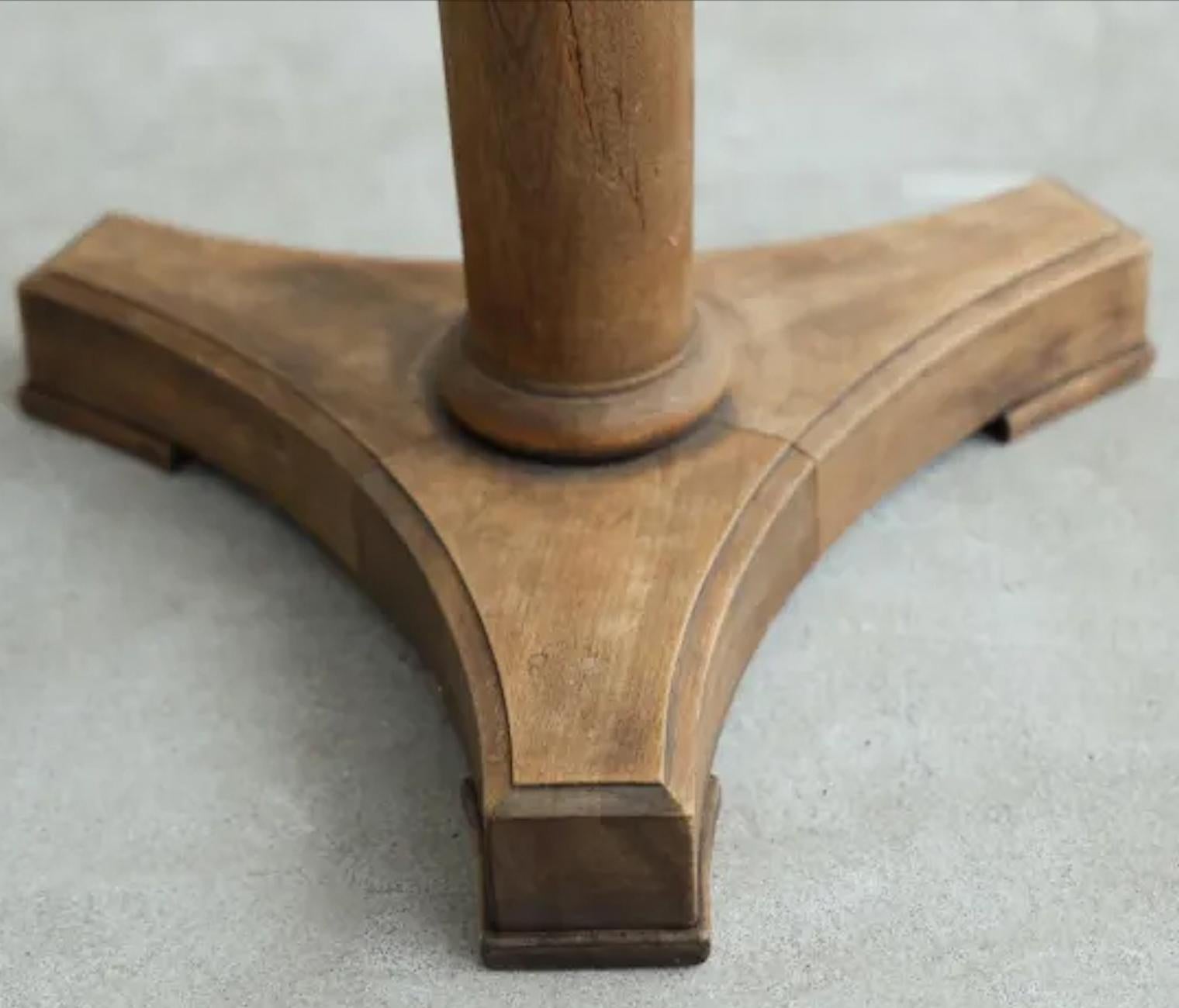 Taisho Japanese Antique sofa side table, Wabi Sabi, Japandi For Sale