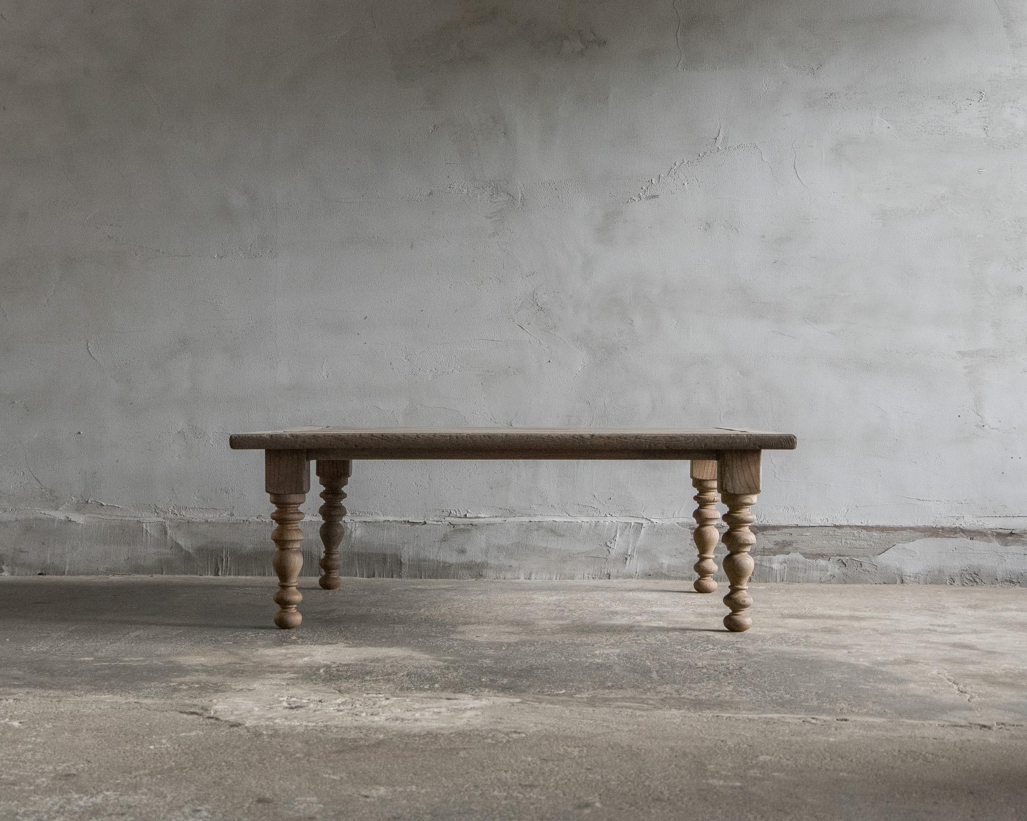 Mesa Baja Cuadrada Antigua Japonesa, Finales de la Era Meiji '1868-1912', Wabi Sabi Madera en venta