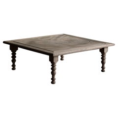 Mesa Baja Cuadrada Antigua Japonesa, Finales de la Era Meiji '1868-1912', Wabi Sabi