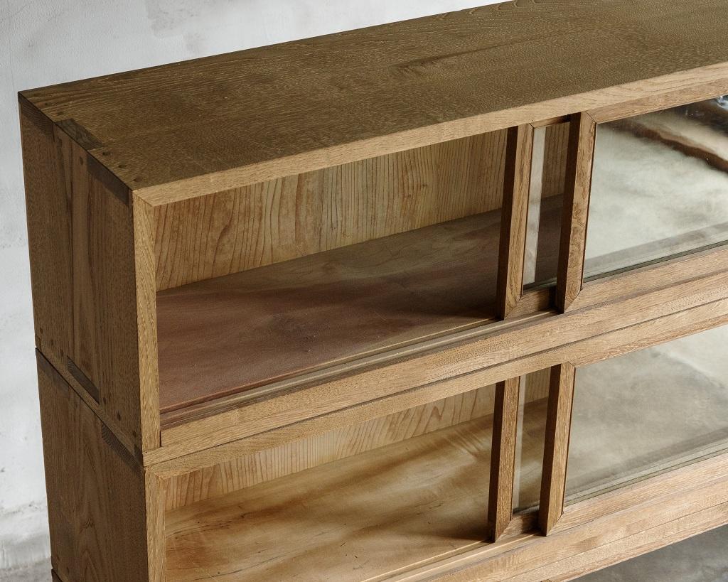 Japanese Antique Stackable Cabinet, Taisho Era'1912-1926', Wabi Sabi 9
