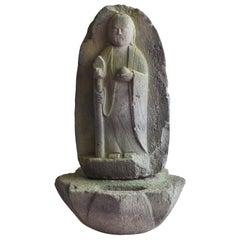 Japanese Antique stone Buddha / Buddha statue / garden stone / garden decoration