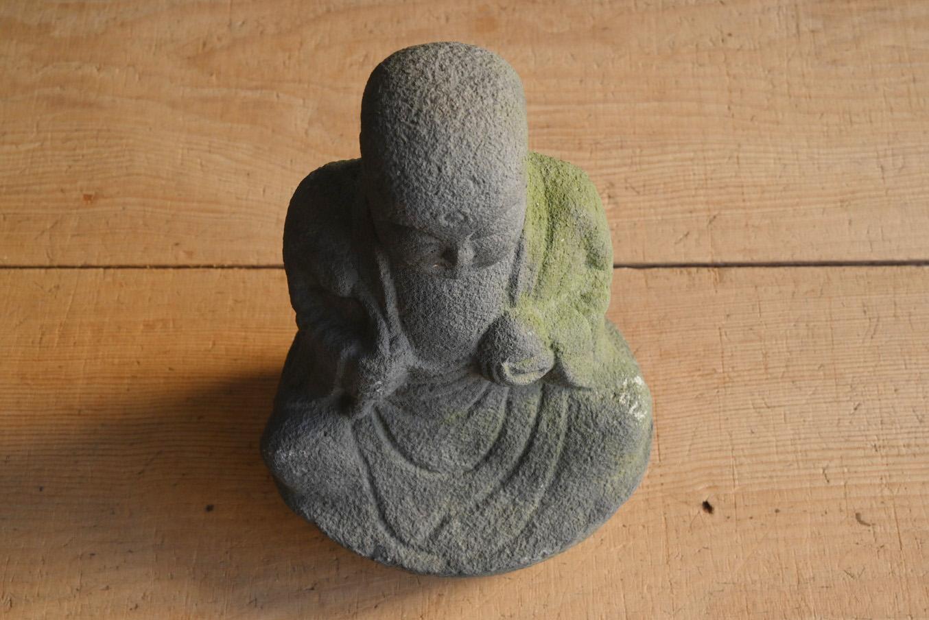 Japanese antique stone Buddha/Jizo Bodhisattva/Edo period/1750-1868 3