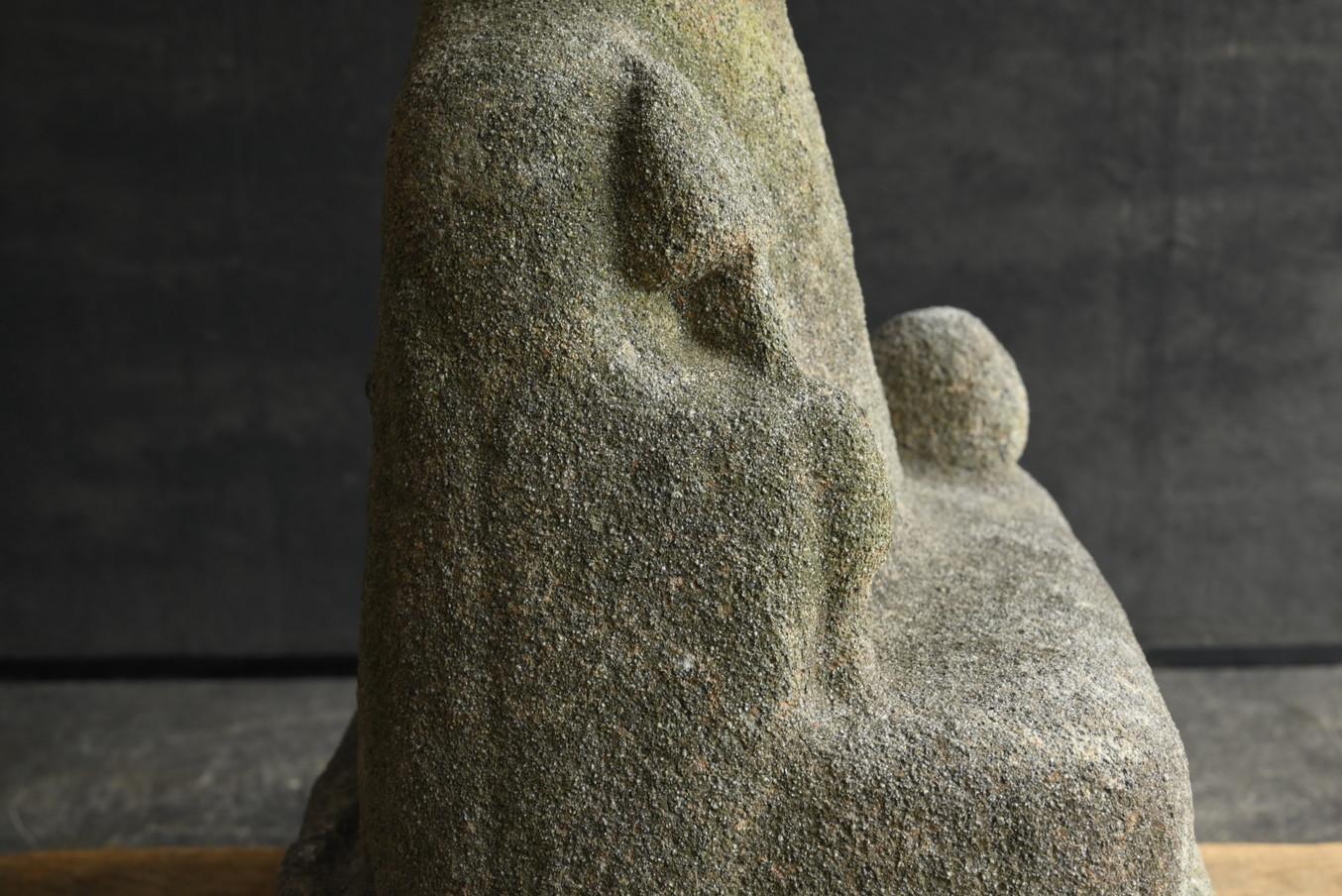 Japanese antique stone Buddha 