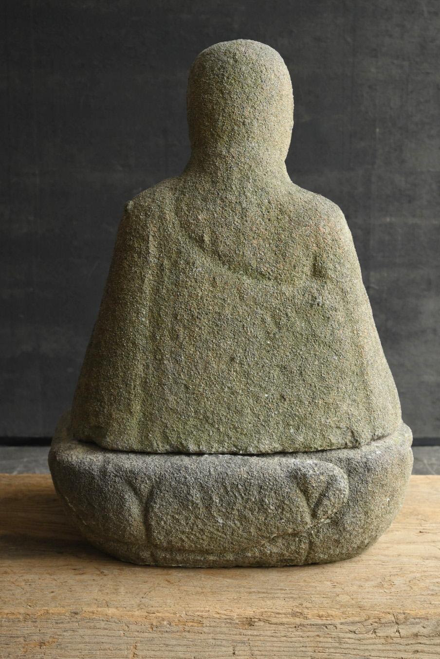 Sandstone Japanese antique stone Buddha 