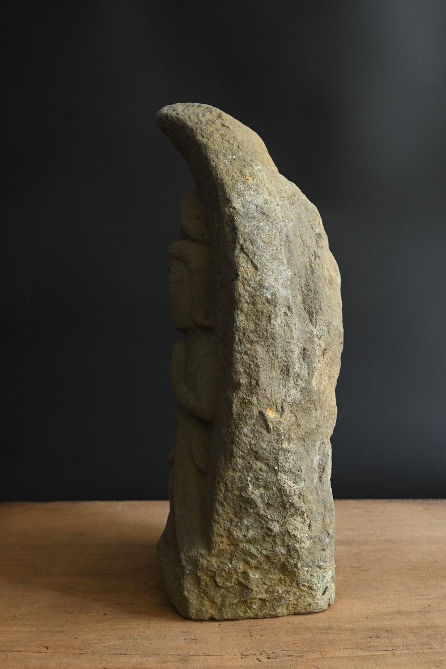 Japanese antique stone Buddha 