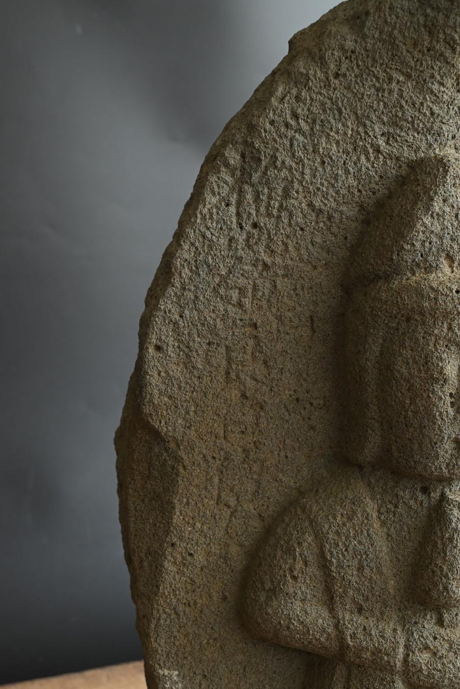 Japanese antique stone Buddha 