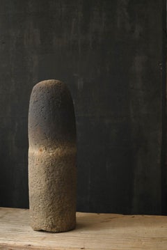 Japanese antique stone objects/rituals/Penis-shaped figurine/before the Edo