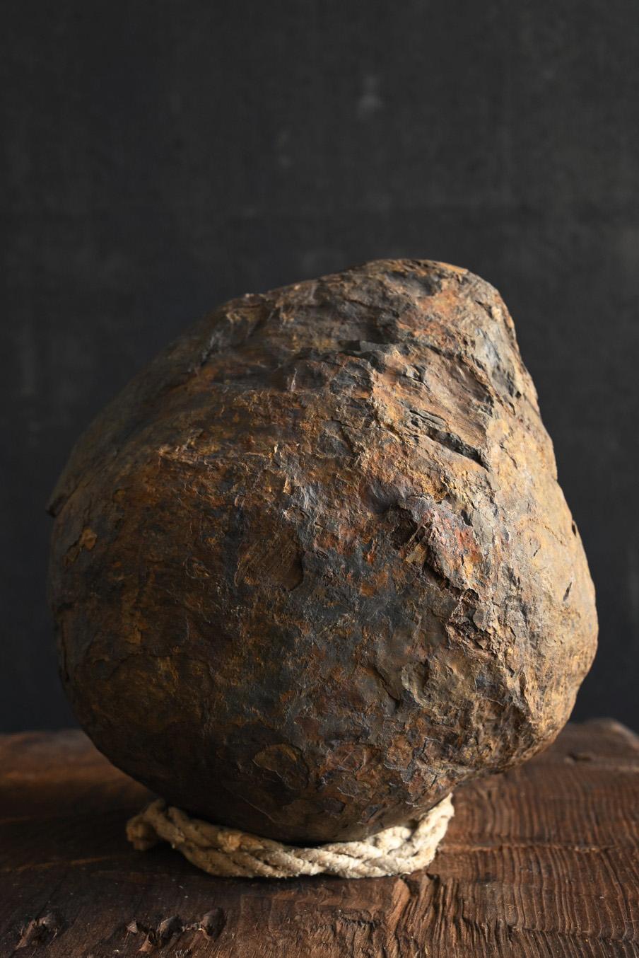 Adorno de piedra antigua japonesa 