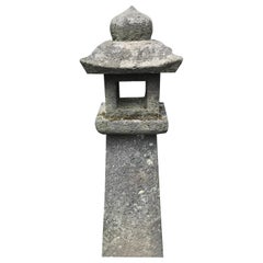 Japanese Antique Stone "Pathway Lantern", 19th Century