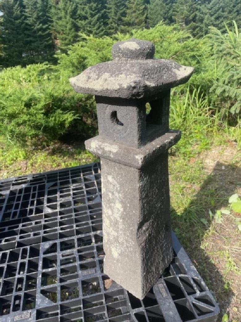 Japanese Antique Stone Lantern 7
