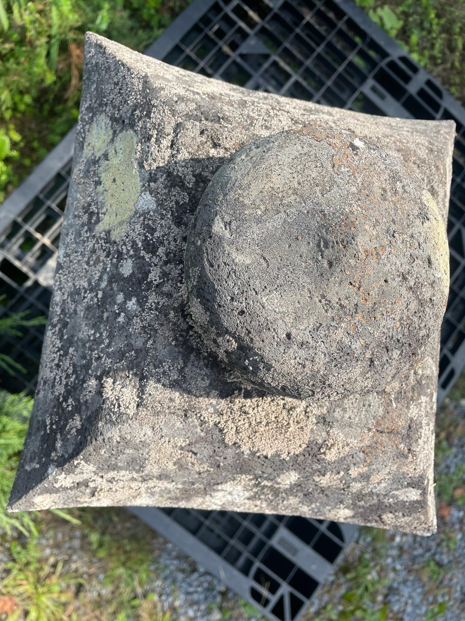 Japanese Antique Stone Pathway Lantern 1