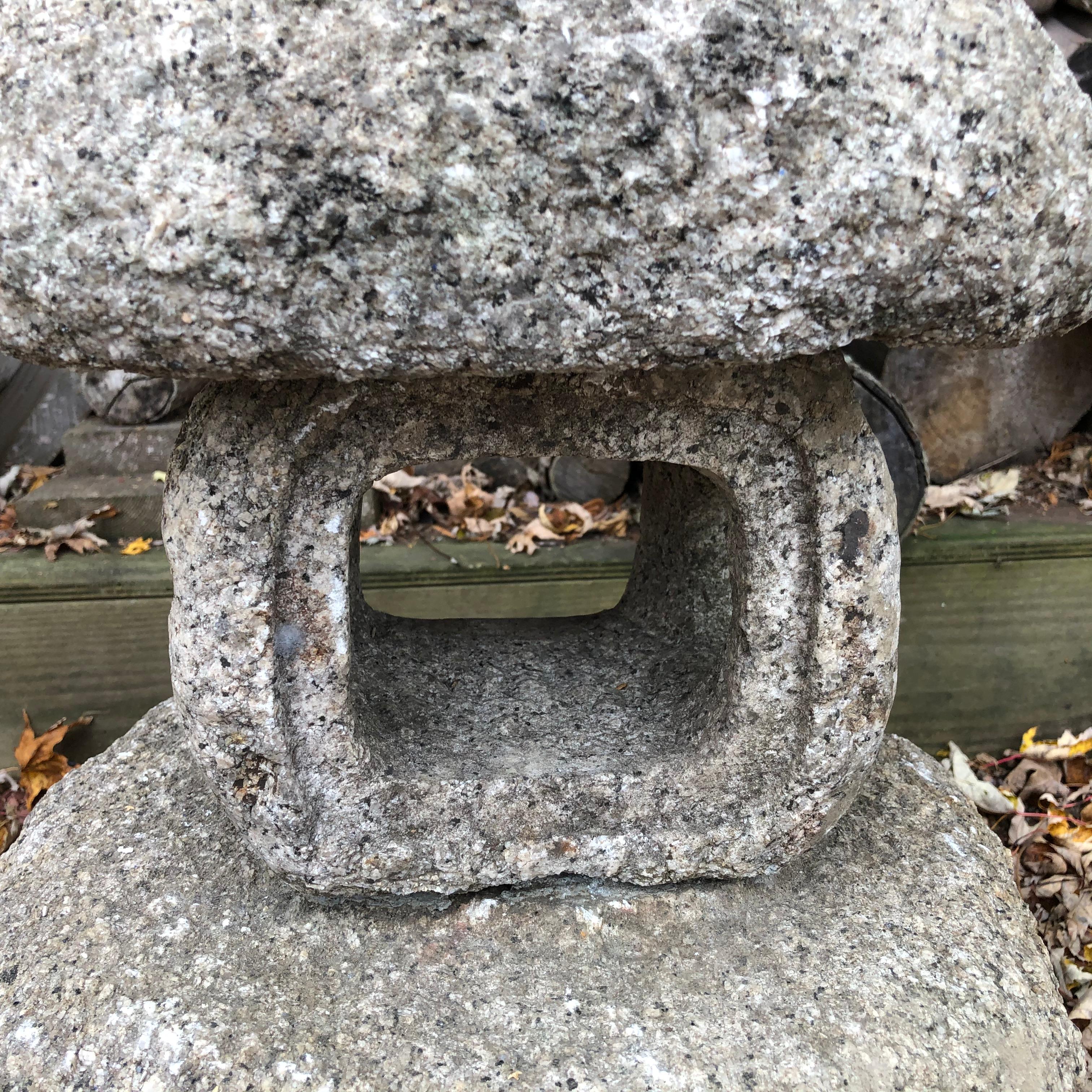 Hand-Carved Japanese Antique Stone 