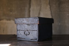 Japanese Antique Storage Box with Drawer 1863s/Wabisabi