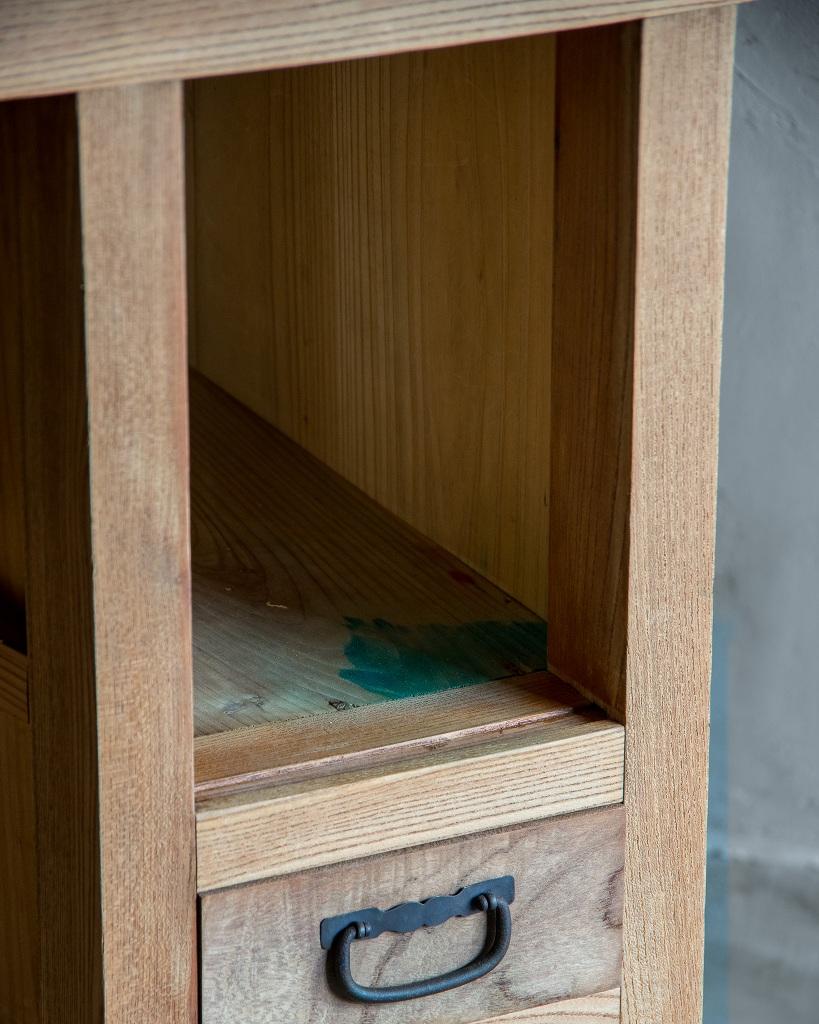 Japanese Antique Storage Cabinet, Taisho Era'1912-1926', Wabi Sabi For Sale 7