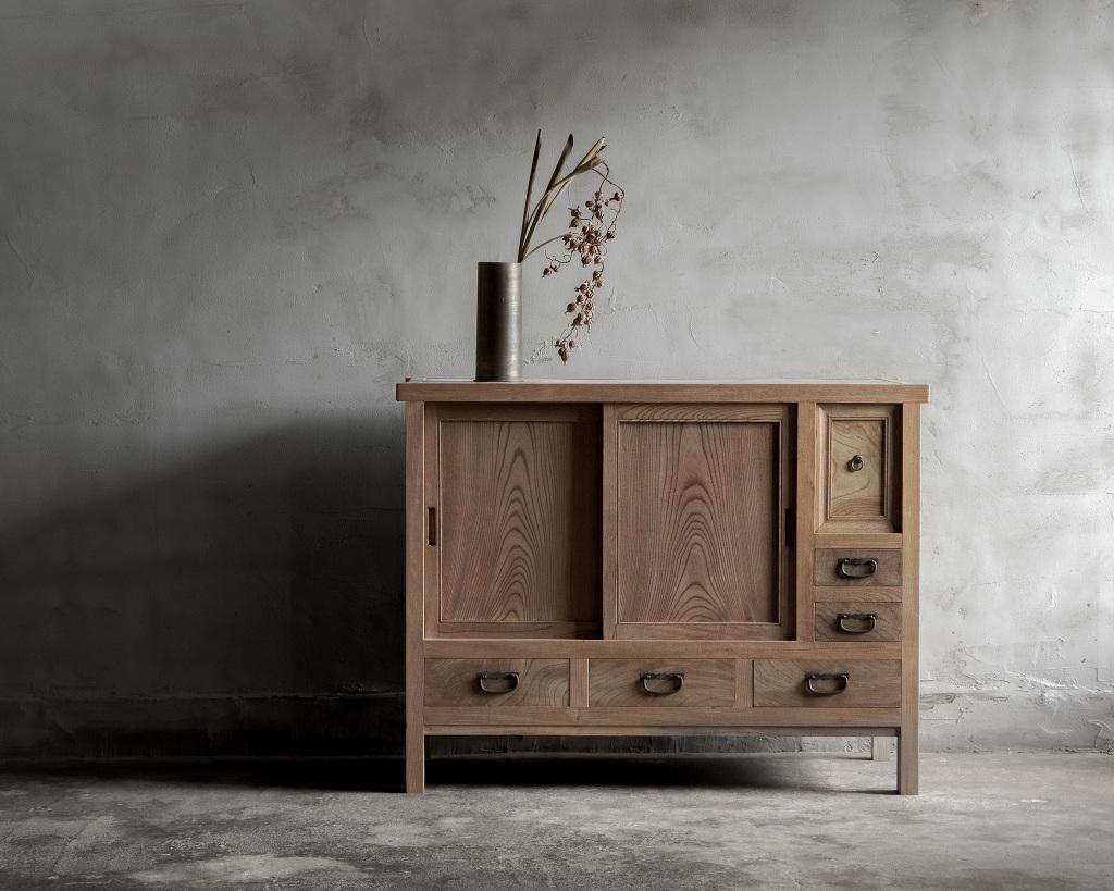Japanese Antique Storage Cabinet, Taisho Era'1912-1926', Wabi Sabi For Sale 13