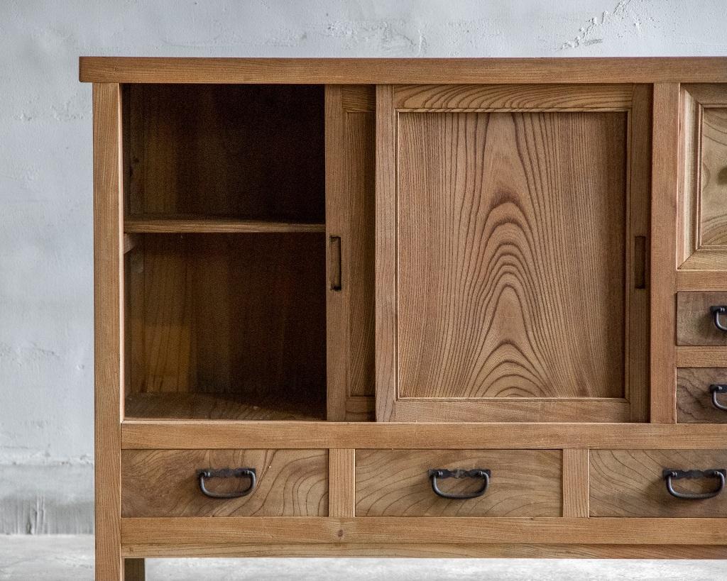 Japanese Antique Storage Cabinet, Taisho Era'1912-1926', Wabi Sabi For Sale 3