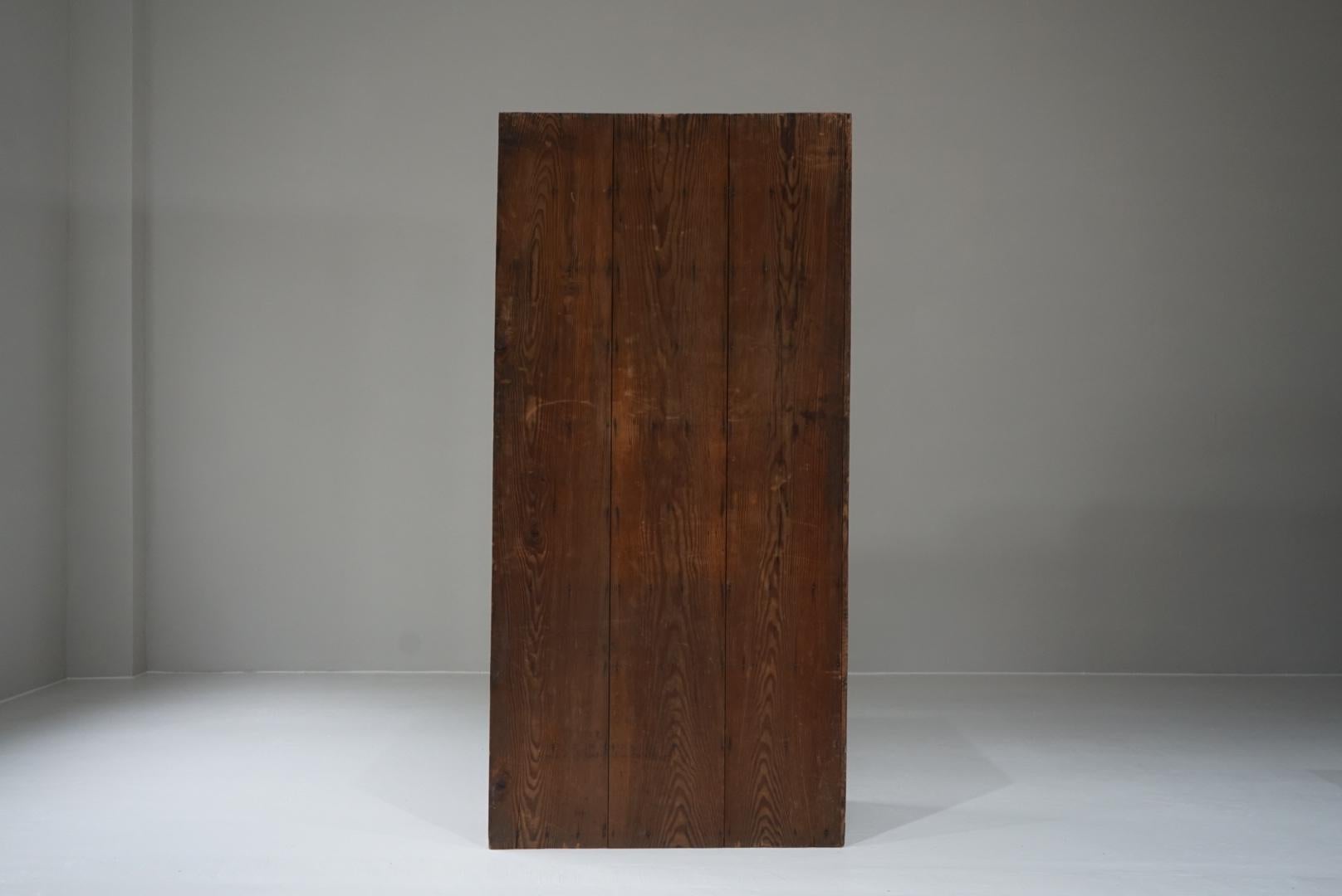 Étagère de rangement japonaise ancienne étagère ouverte étagère d'exposition Wabi-Sabi Japandi en vente 5