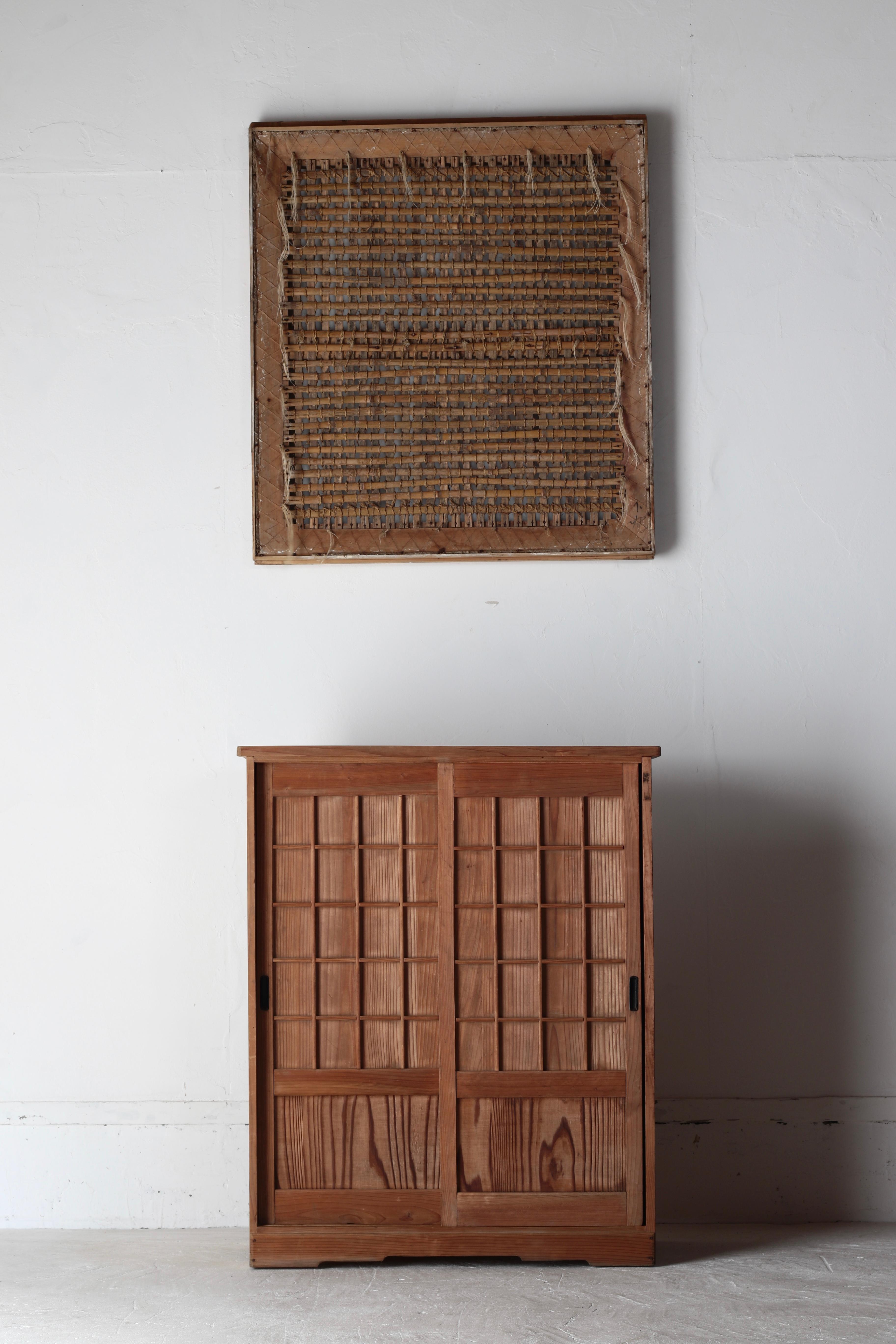 Japanese Antique Storage Shelves / Shoe Cabinet / 1900-1940s / Wabi-sabi For Sale 11