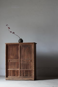 Japanese Antique Storage Shelves / Shoe Cabinet / 1900-1940s / Wabi-sabi