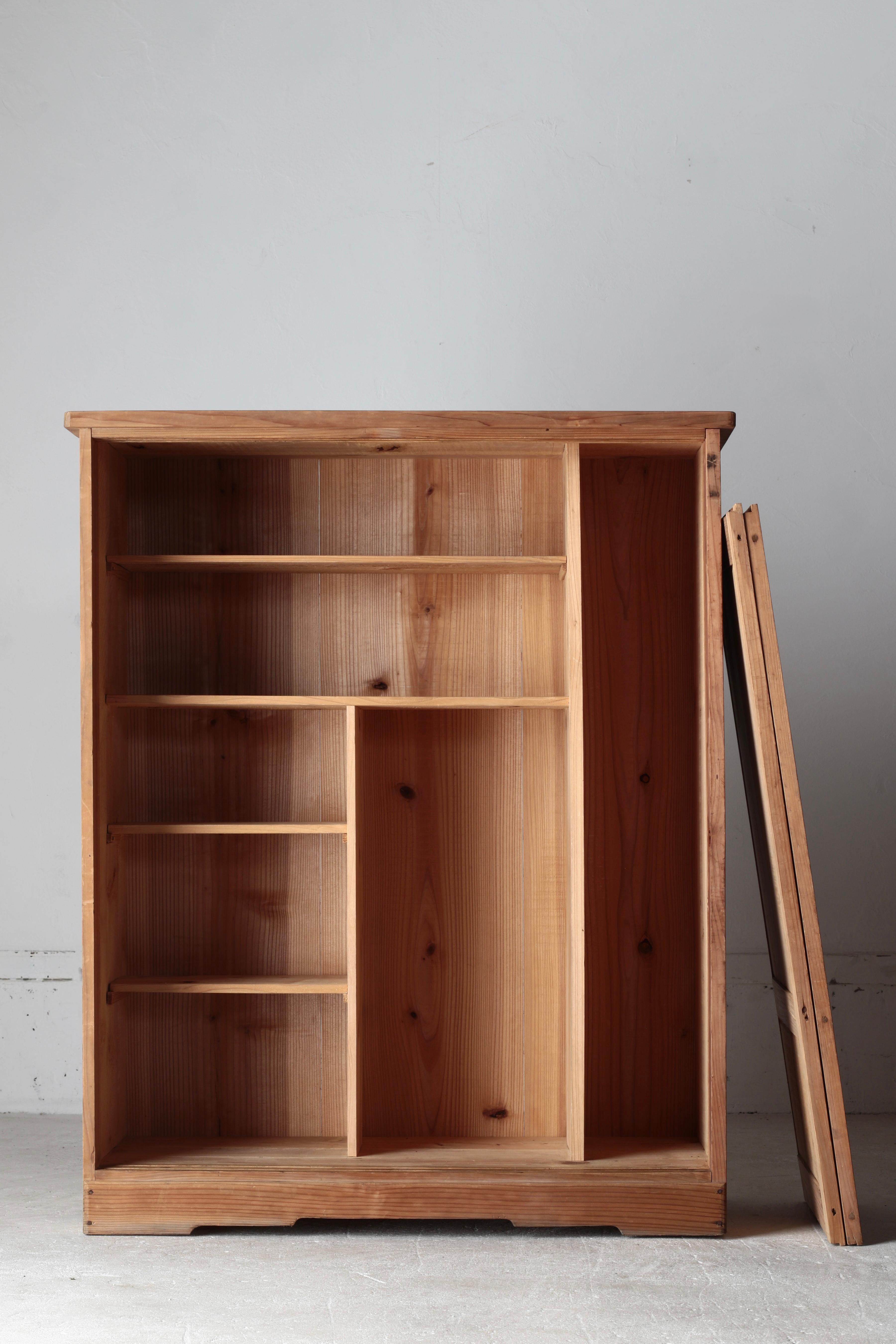 Japanese Antique Storage Shelves / Shoe Cabinet / 1900-1940s / Wabi-sabi For Sale 1