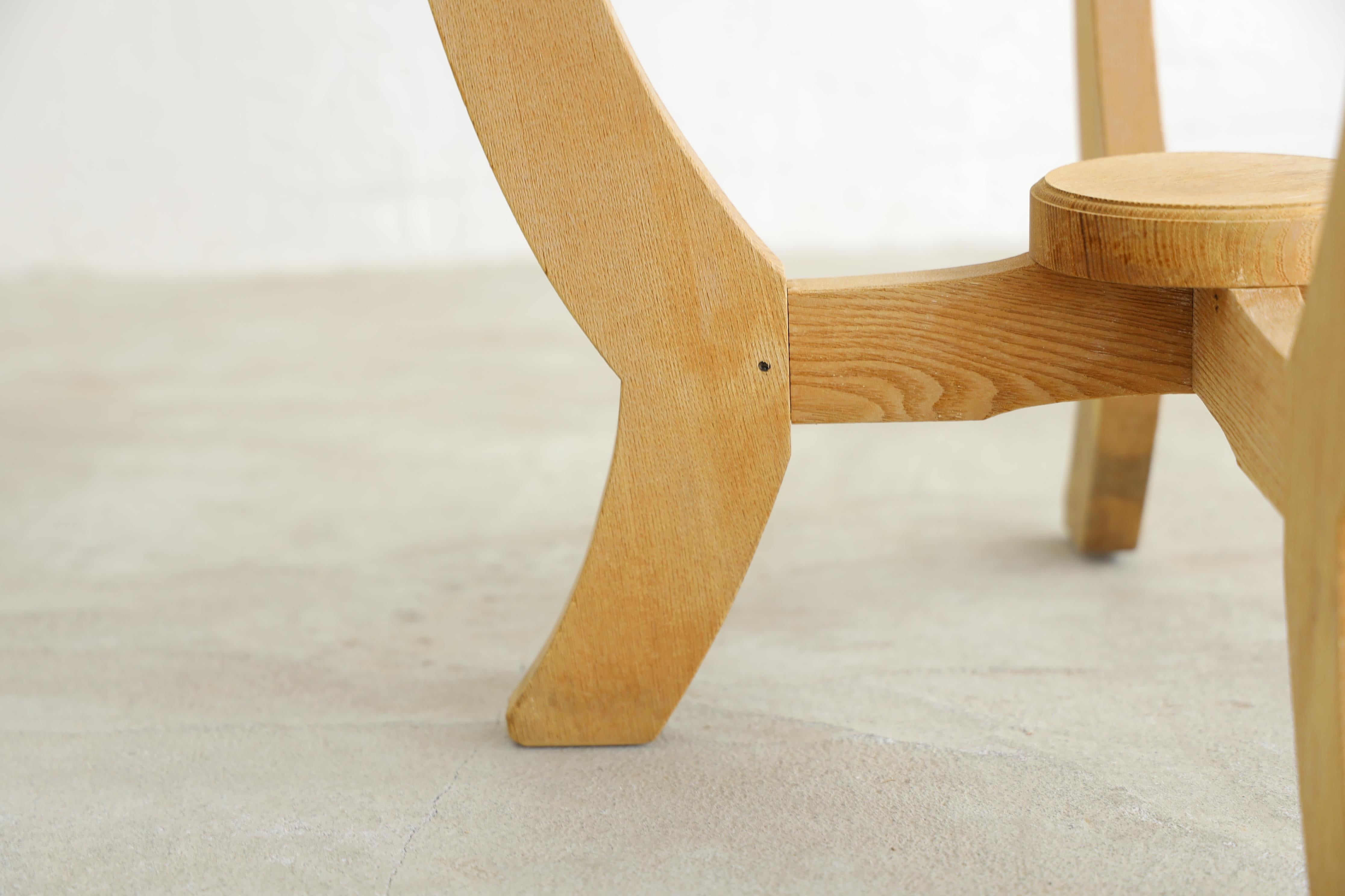 Wood Japanese Antique Table, Early 20th Century For Sale