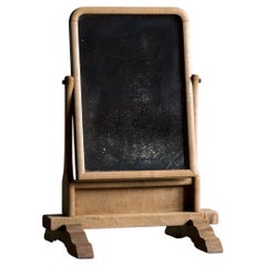 Japanese Antique Table Mirror, Taisho Era (1912–1926), Maple (Kaede), Wabi Sabi Japanese Antique Table Mirror, Taisho Era (1912–1926), Maple (Kaede), Wabi Sabi