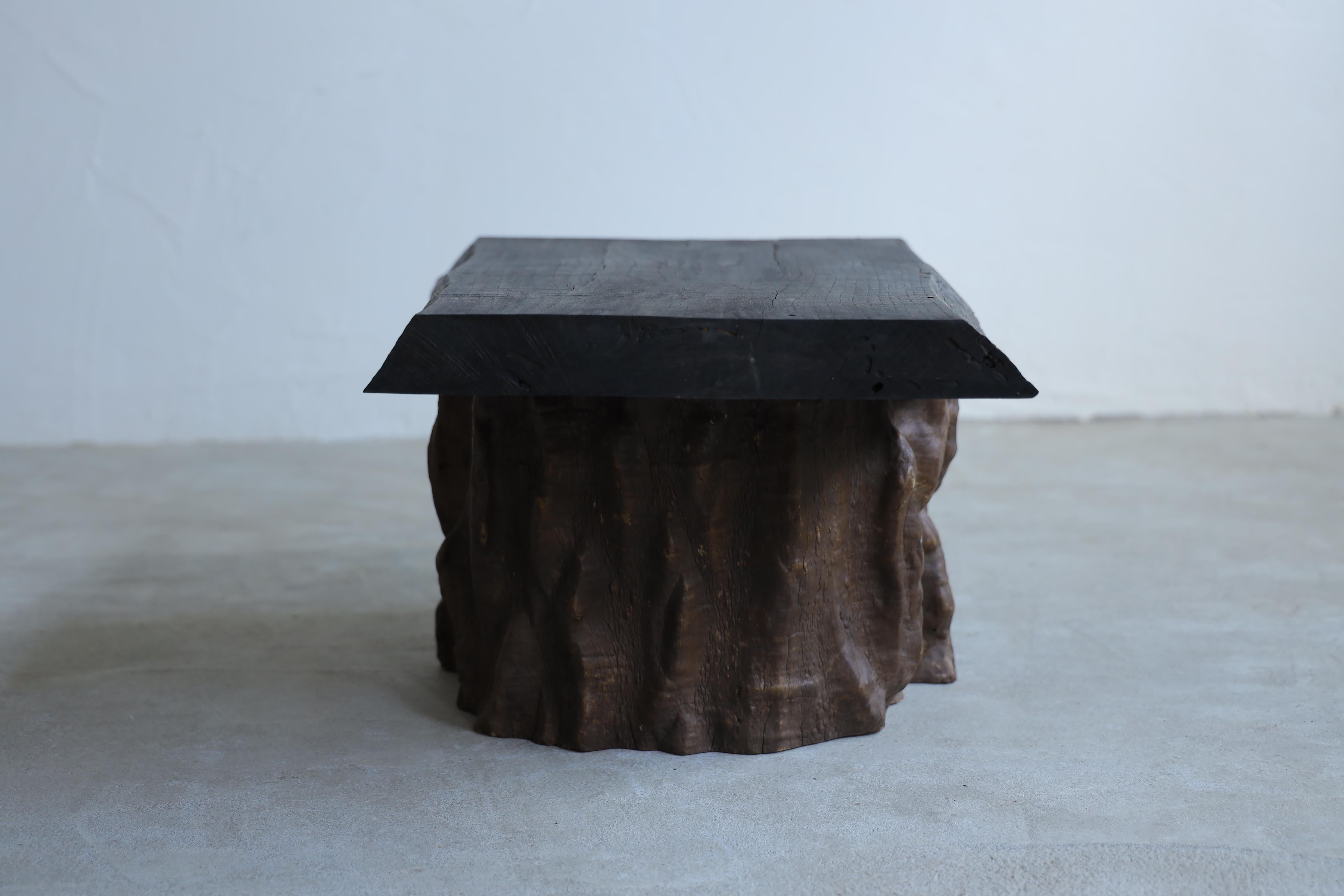 Mesa Japonesa Antigua, Mesa Rústica Wabi Sabi Mingei en venta 3
