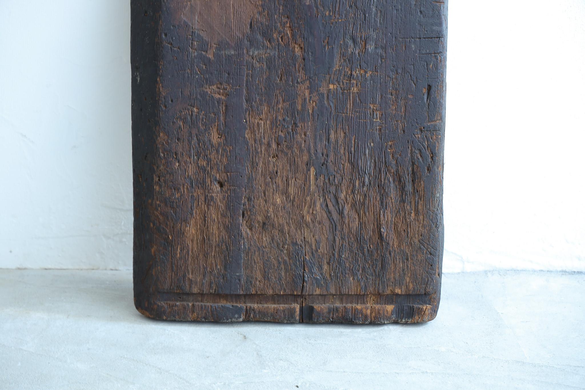 Japanese Antique Table, Table Wabi Sabi Mingei For Sale 4
