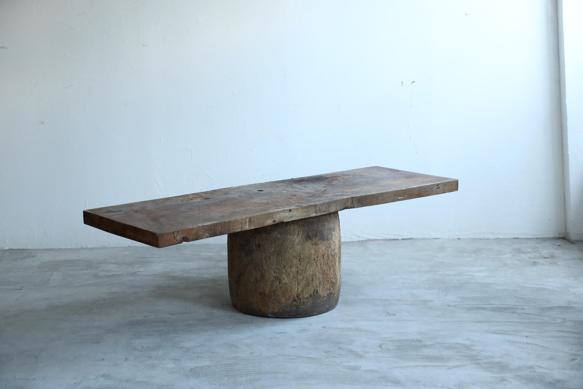 Japanese Antique Table, Table Primitive Wabi Sabi Mingei 5