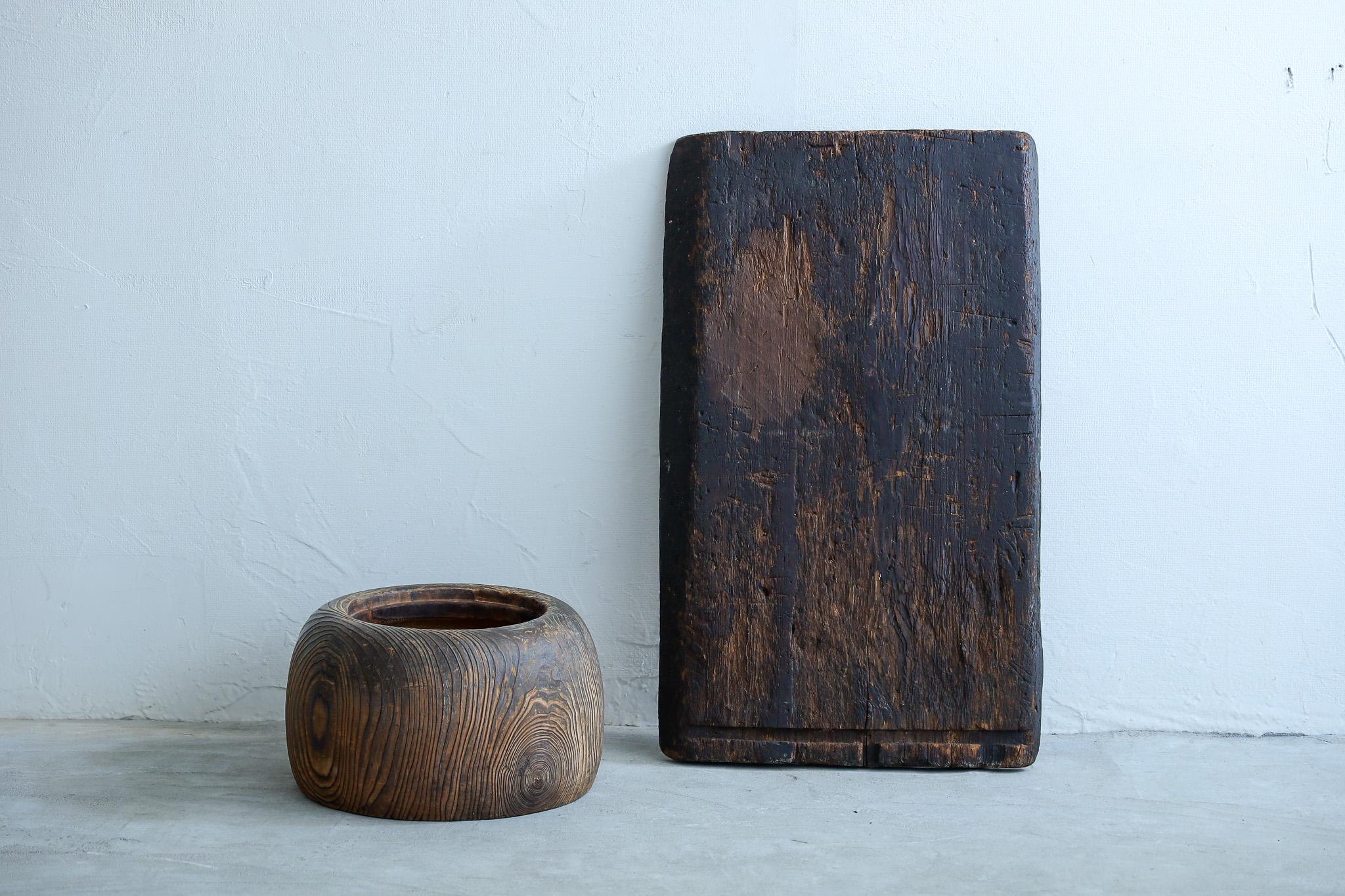 Japanese Antique Table, Table Wabi Sabi Mingei For Sale 2