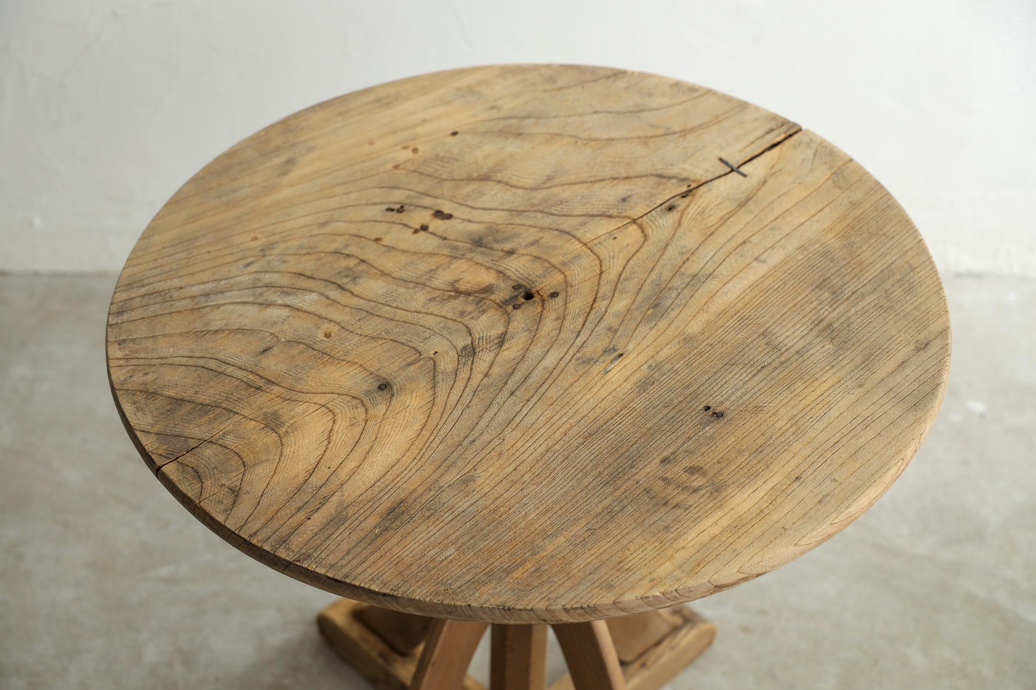 Japanischer antiker japanischer Tisch, Wabisabi, Japandi (Holz) im Angebot