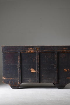 Japanese Antique Tansu 1800s-1860s/Chest of Drawers Cabinet Sideboard Wabisabi