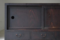 Japanese Antique Tansu 1800s-1900s/Chests of Drawers Cabinet Shelf Wabisabi