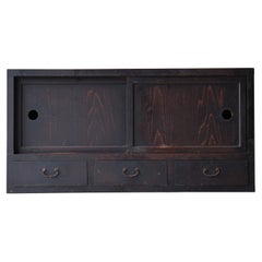 Japanese Antique Tansu 1800s-1900s/Chests of Drawers Cabinet Shelf Wabisabi