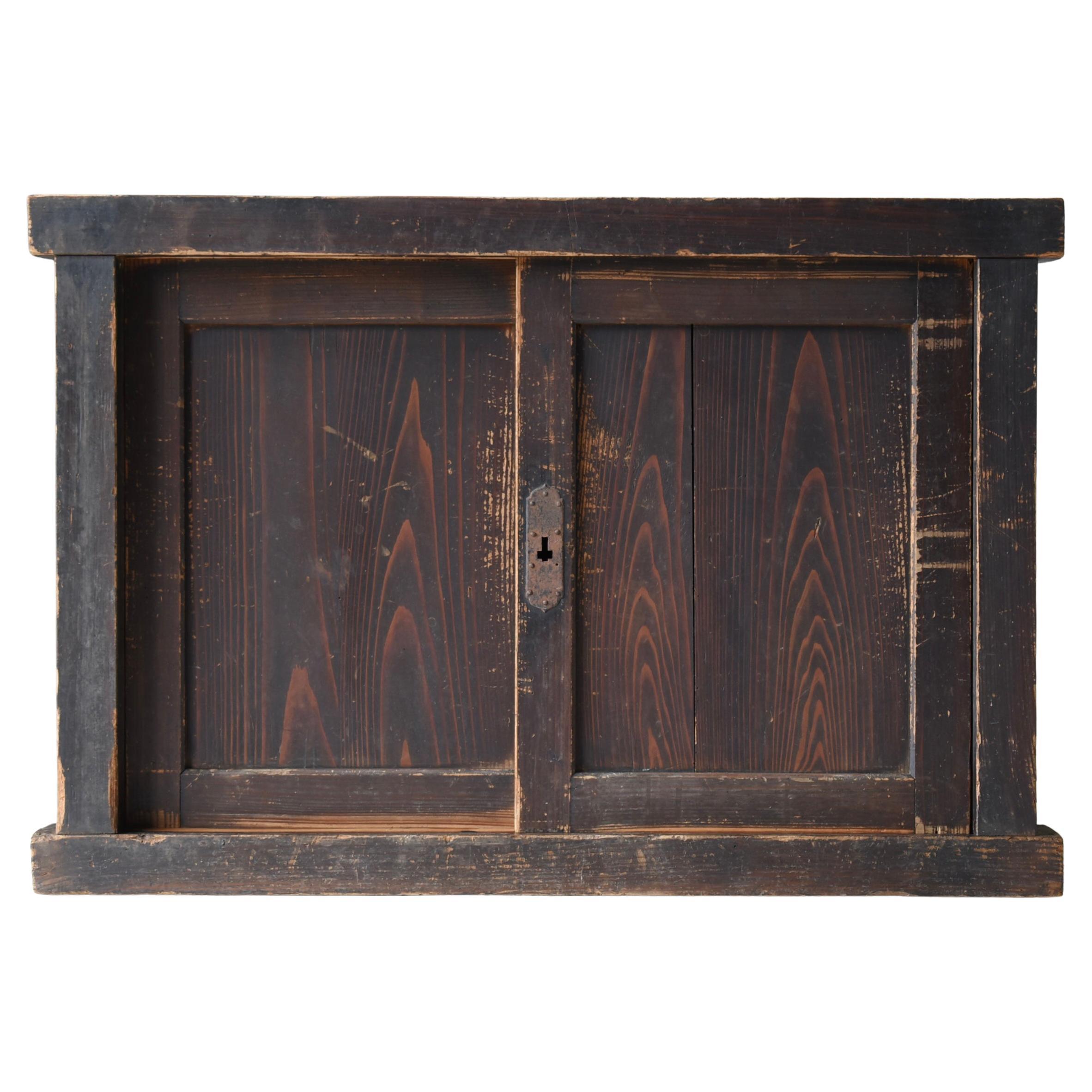 Japanese Antique Tansu 1860s-1900s / Sideboard Cabinet Wabi Sabi