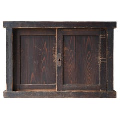 Japanese Antique Tansu 1860s-1900s / Sideboard Cabinet Wabi Sabi