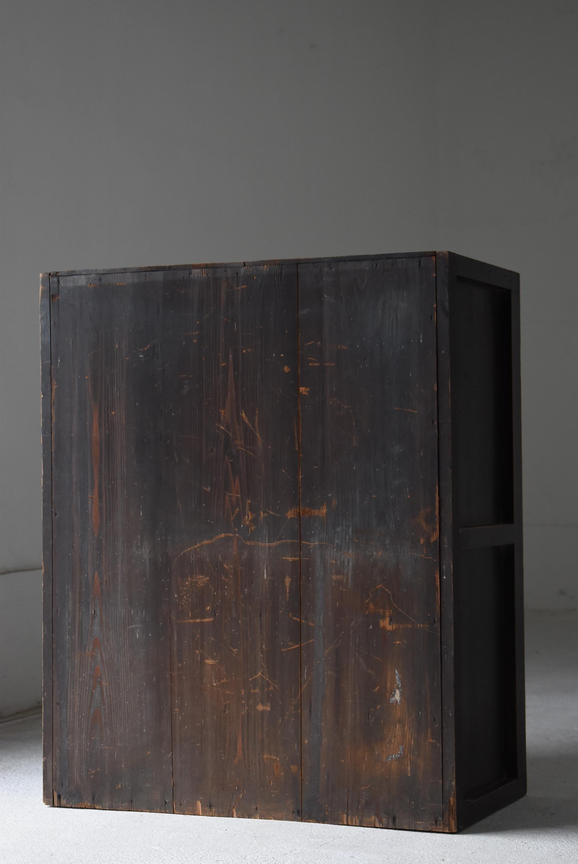 Antico Tansu giapponese del 1860-1900 / Credenza Wabisabi in vendita 8