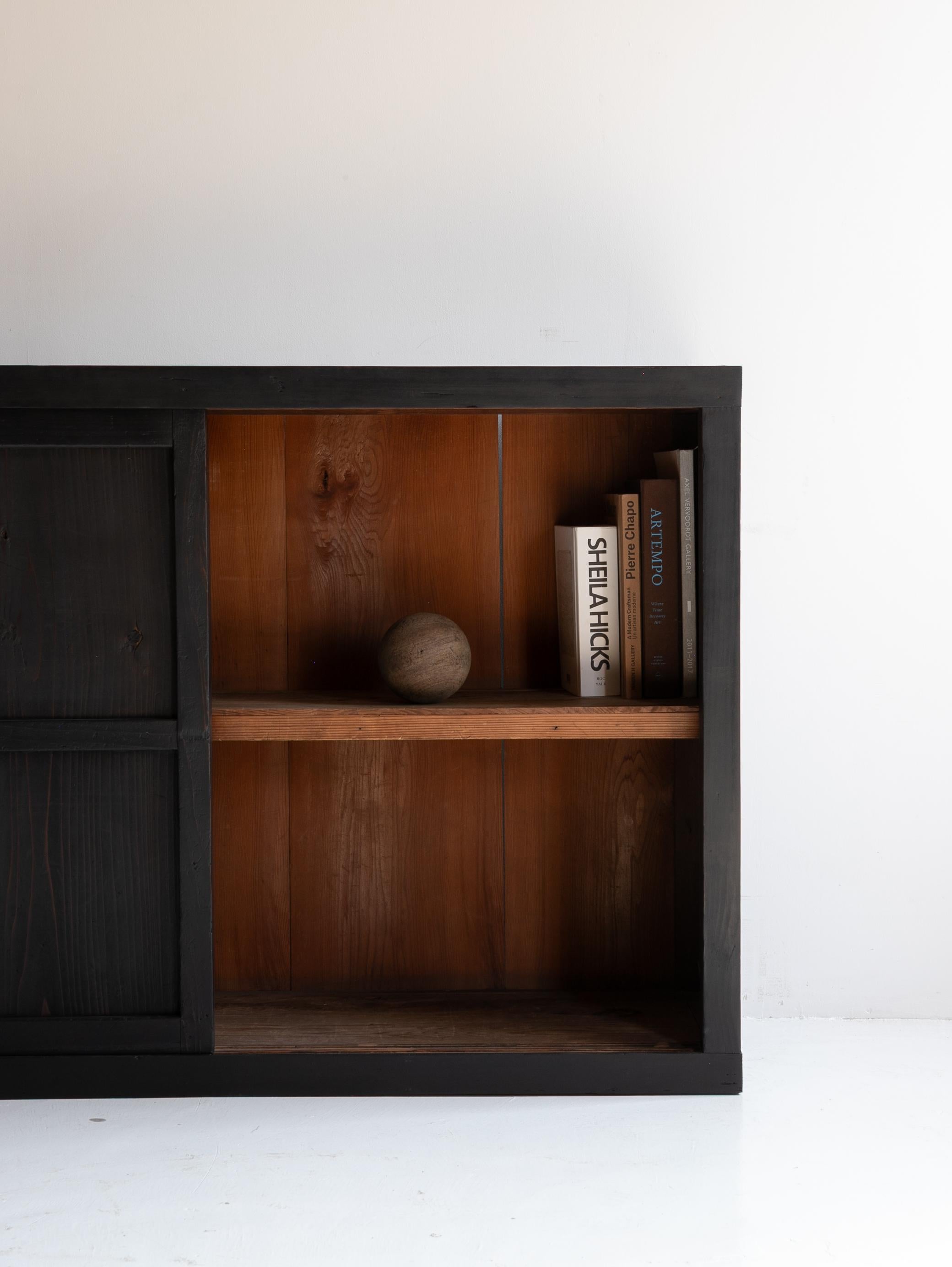 Japanese Antique Tansu 1860s-1900s / Sideboard Wabi Sabi #01 For Sale 1