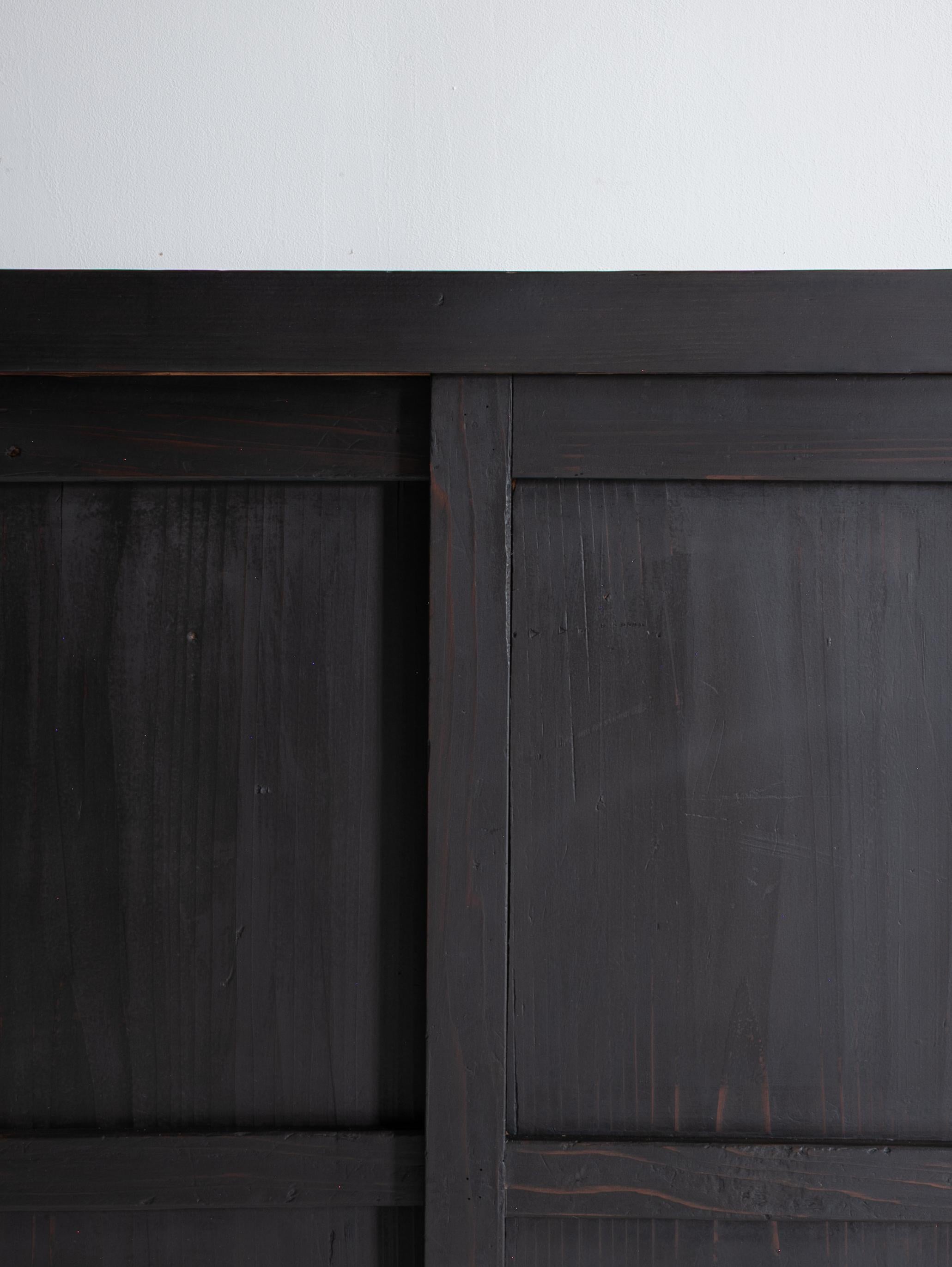Japanese Antique Tansu 1860s-1900s / Sideboard Wabi Sabi #02 For Sale 4