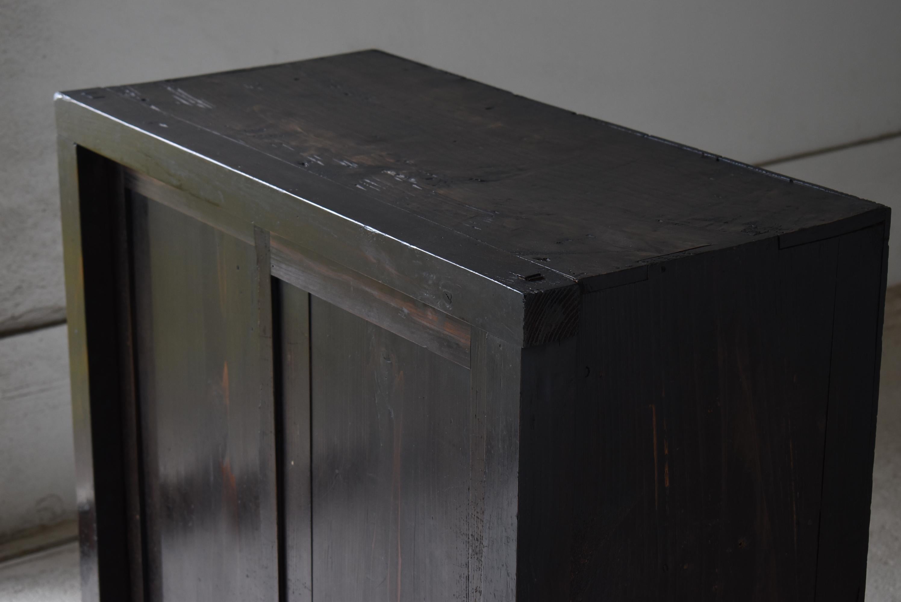 Tansu Japonés Antiguo 1860s-1920s / Aparador Wabi Sabi Carpintería