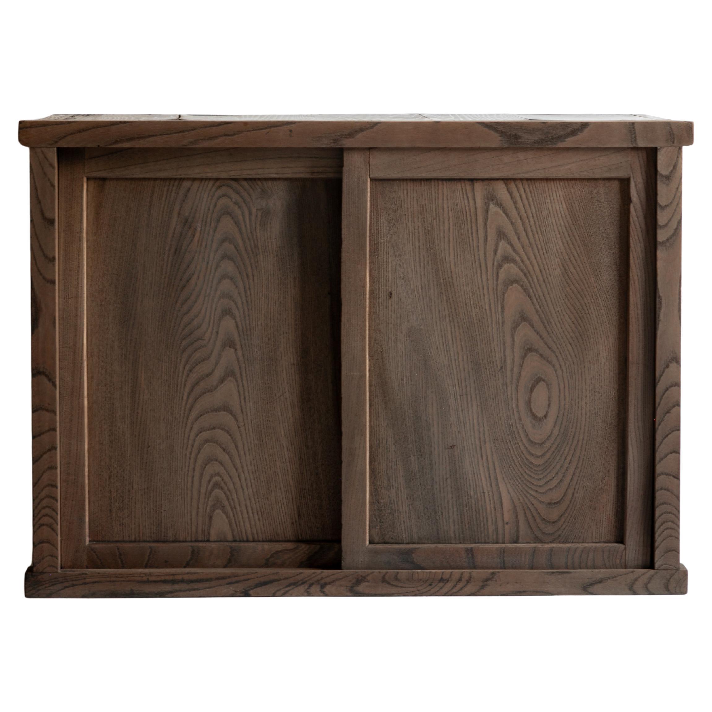 Japanese Antique Tansu 1860s-1920s / Cabinet Sideboard Wabi Sabi