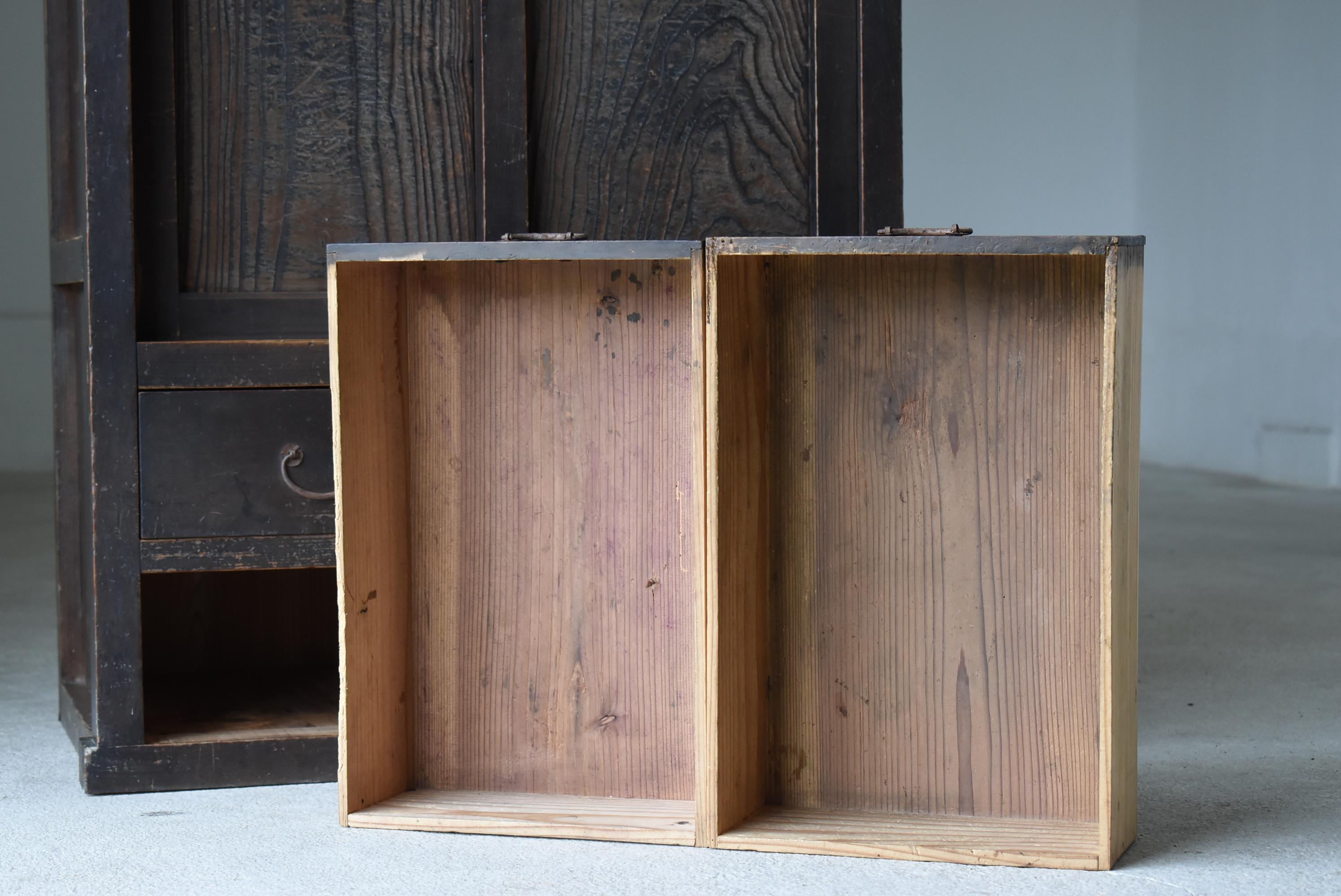 Japanese Antique Tansu 1860s-1920s / Chest of Drawer Wabi Sabi 4