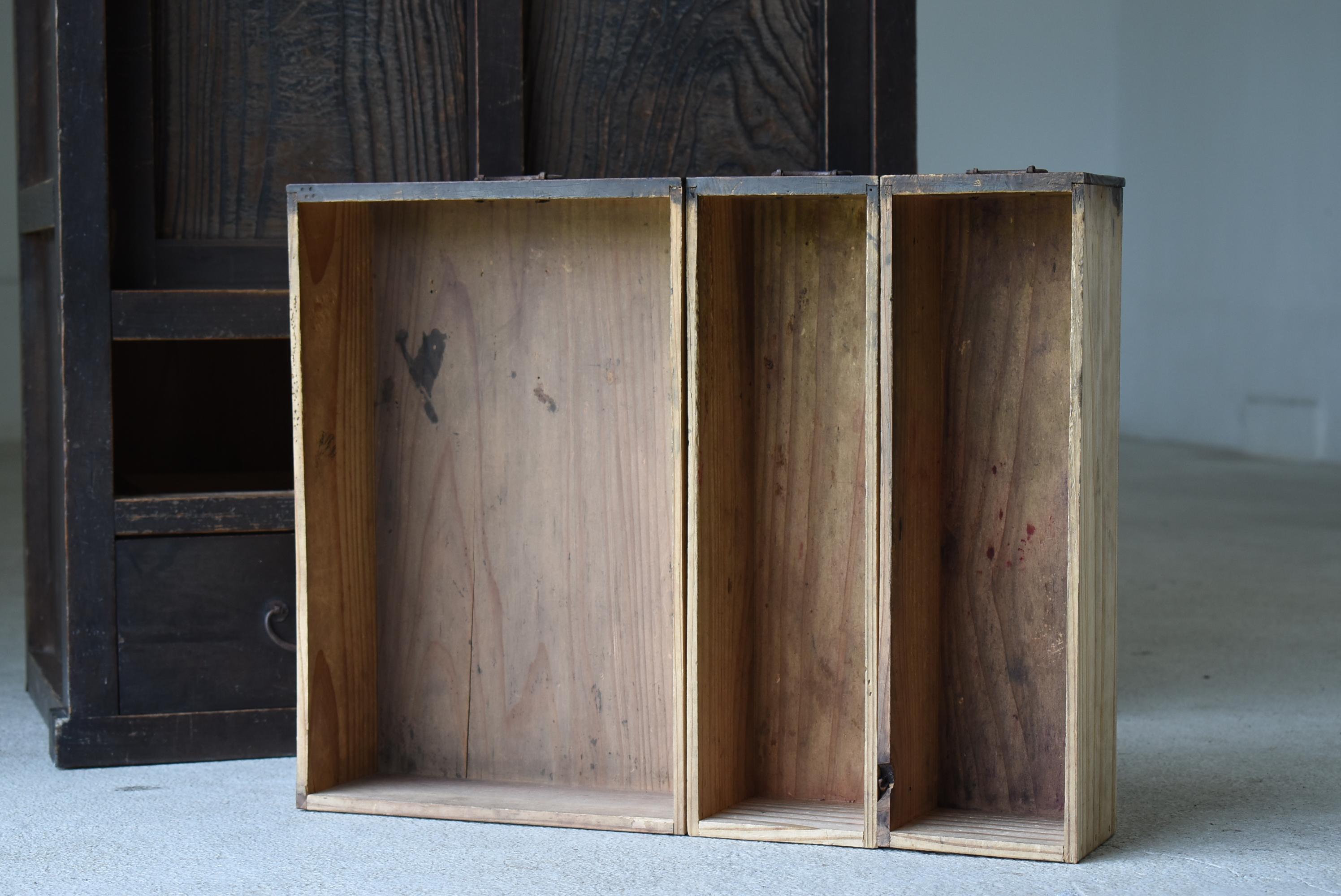 Japanese Antique Tansu 1860s-1920s / Chest of Drawer Wabi Sabi 5