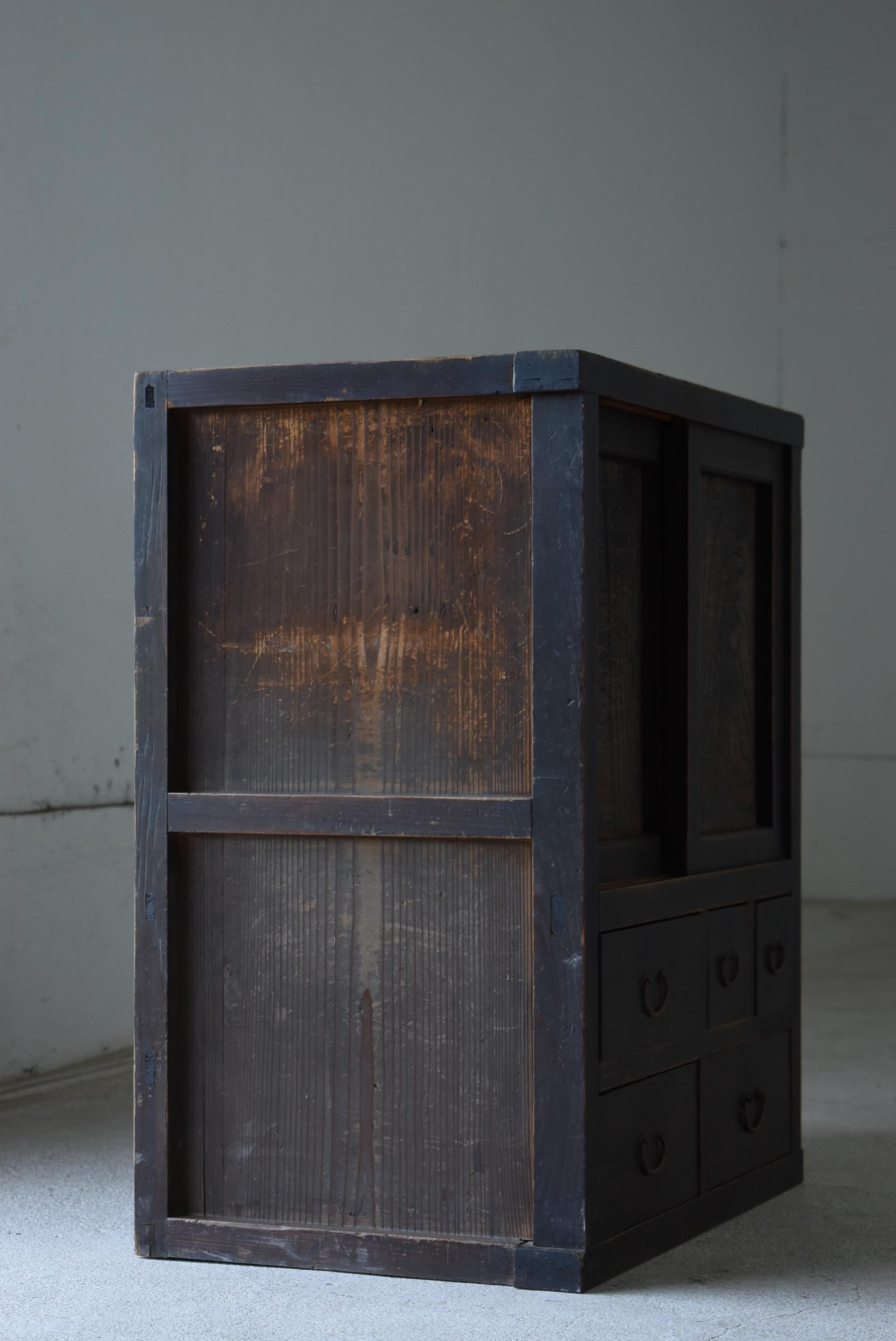 Japanese Antique Tansu 1860s-1920s / Chest of Drawer Wabi Sabi 6