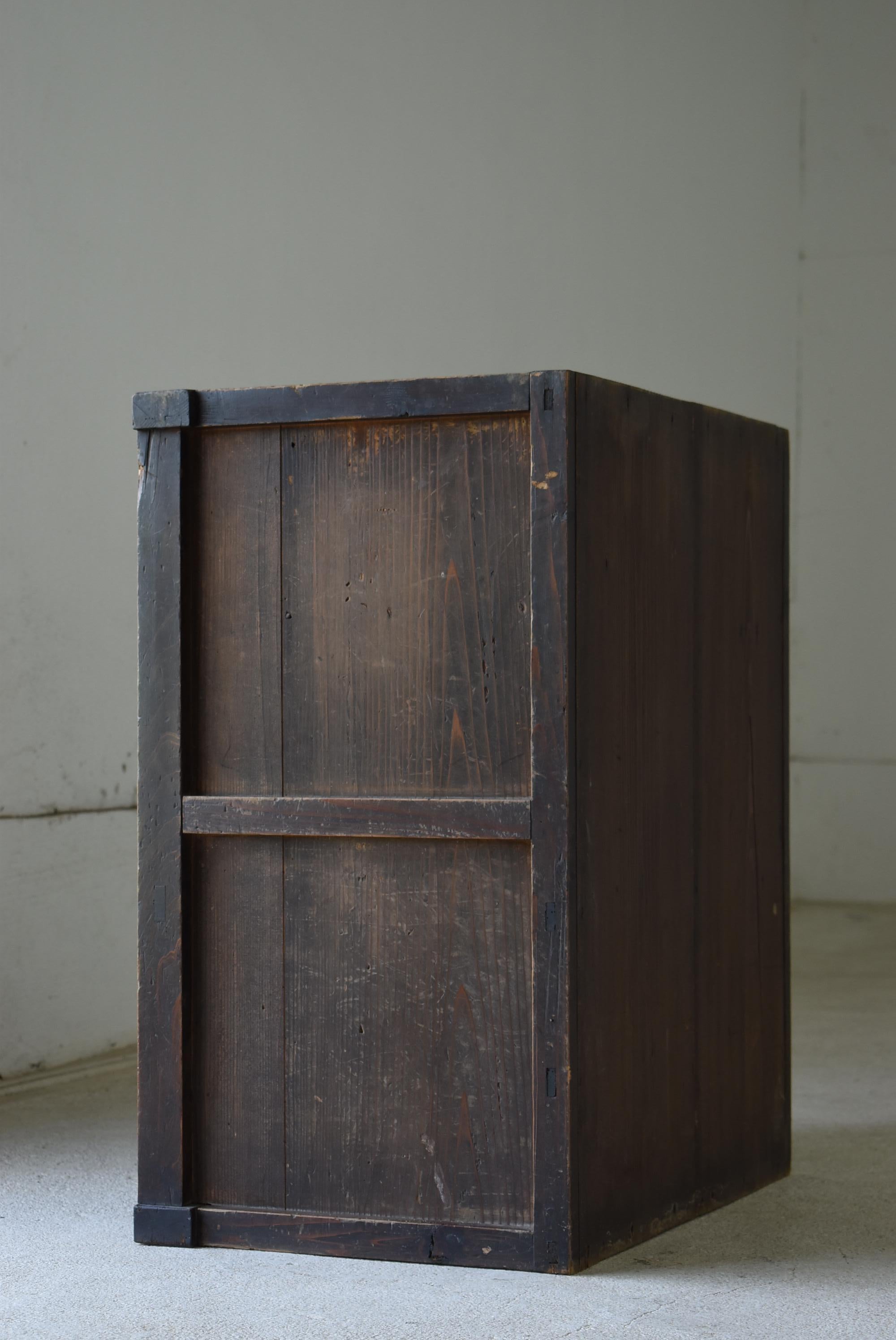 Japanese Antique Tansu 1860s-1920s / Chest of Drawer Wabi Sabi 8