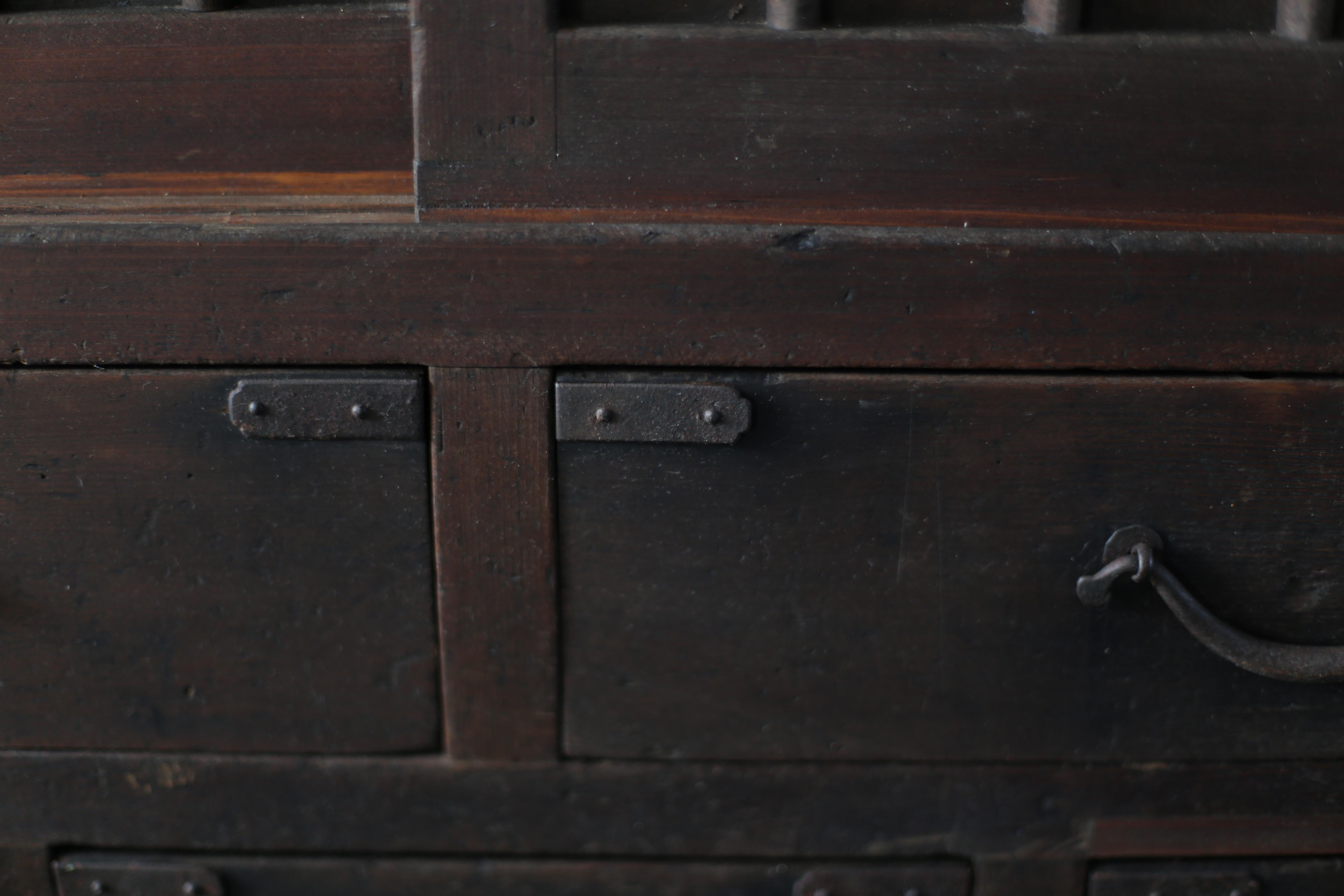 Ancienne commode japonaise Tansu 1860s-1920s en vente 7